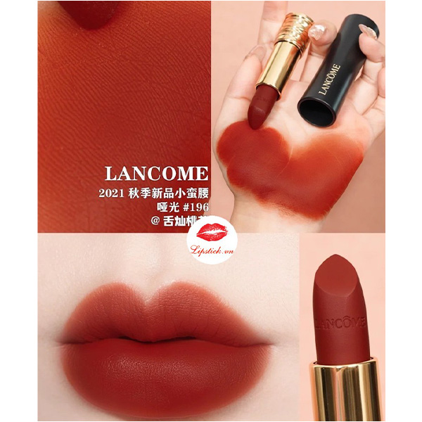 رژ لب جامد دراما مات لانکوم Lancome Drama Matte Rouge - Image 10