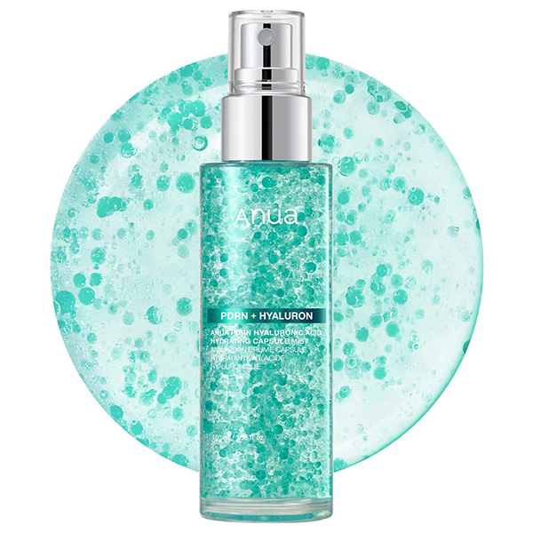 اسپری میست کپسولی آبرسان پی دی آر ان آنوا Anua Pdrn Hyaluronic Acid Hydrating Capsule Mist 100Ml - Image 6