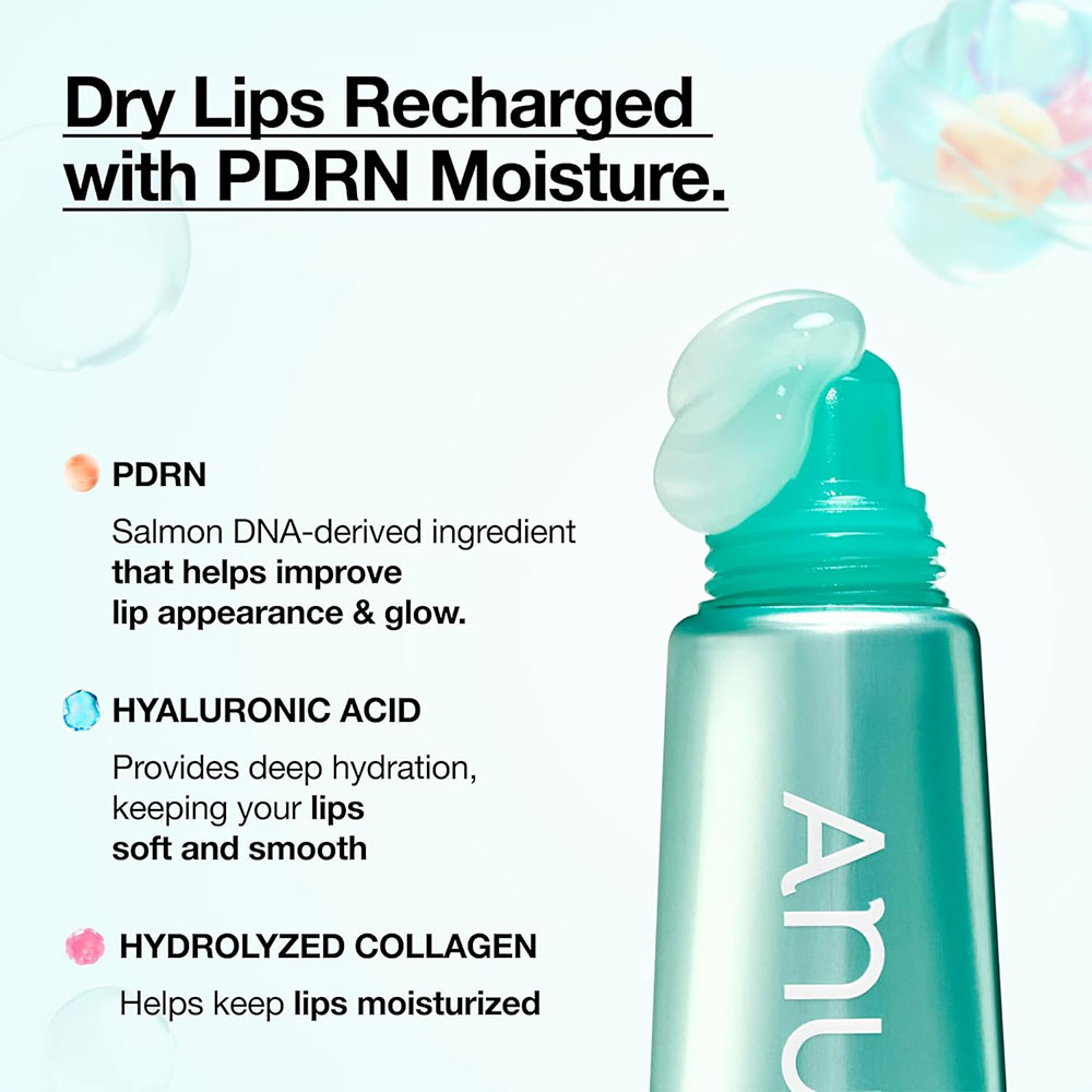 سرم لب آبرسان پی دی آر ان آنوا Anua Pdrn Hyaluron Lip Serum 10Ml - Image 2