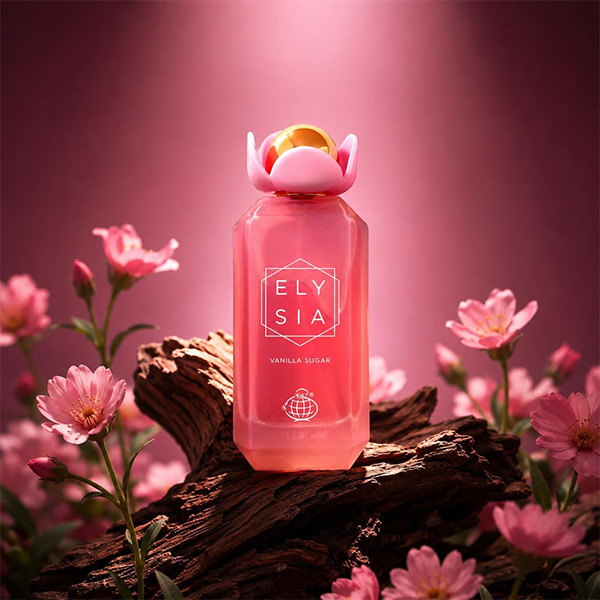 ادو پرفیوم زنانه الیسیا وانیلا شوگر فرگرانس ورد Fragrance World Elysia Vanilla Sugar edp 100Ml - Image 6