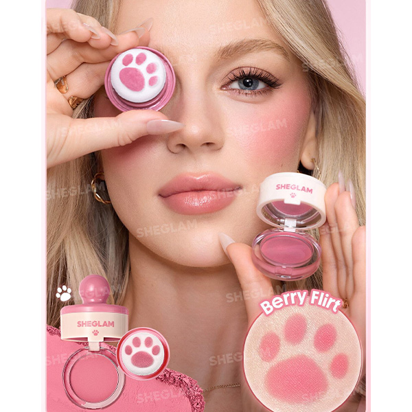 رژ گونه استامپی پنجه گربه ای شیگلم Sheglam Cutie Paw Blush Stamp 3g - Image 6