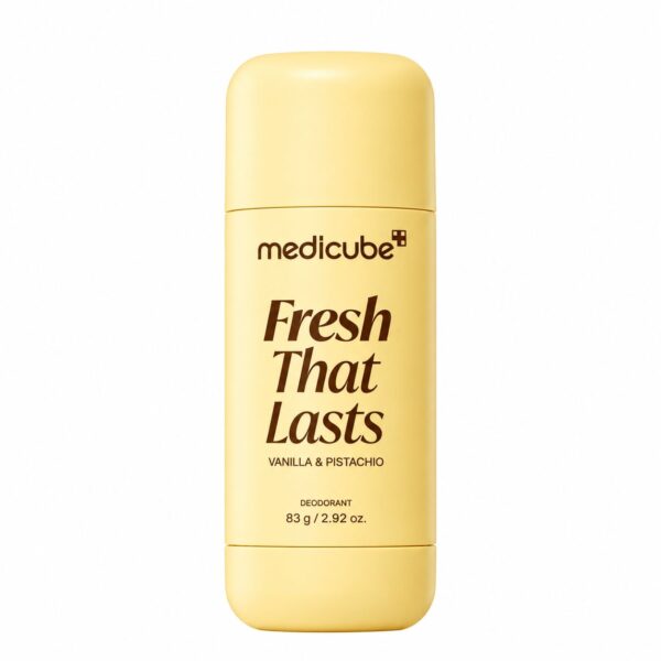 مام رول بدون آلومینیوم روشن کننده مدی کیوب Medicube Fresh That Lasts Deodorant Vanilla& Pistachio 83g