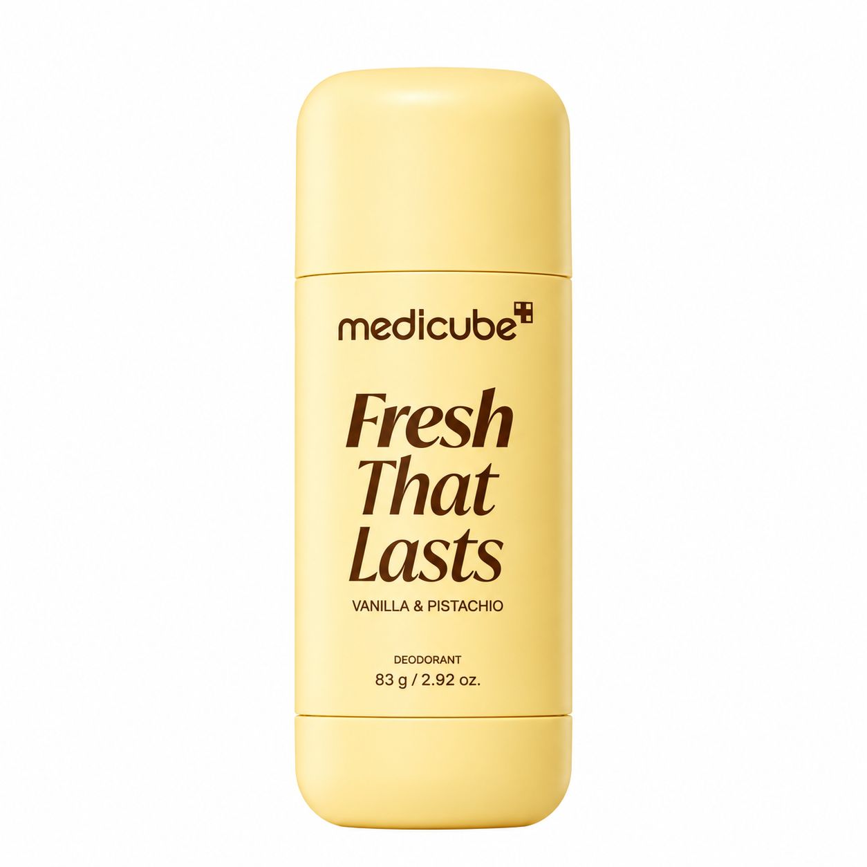 مام رول بدون آلومینیوم روشن کننده مدی کیوب Medicube Fresh That Lasts Deodorant Vanilla& Pistachio 83g