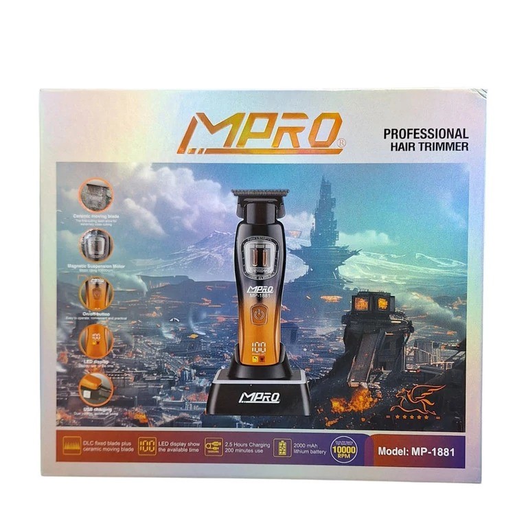 ماشین اصلاح خط زن مدل 1881 ام پرو Mpro Professional Hair Trimmer Mp1881 - Image 3