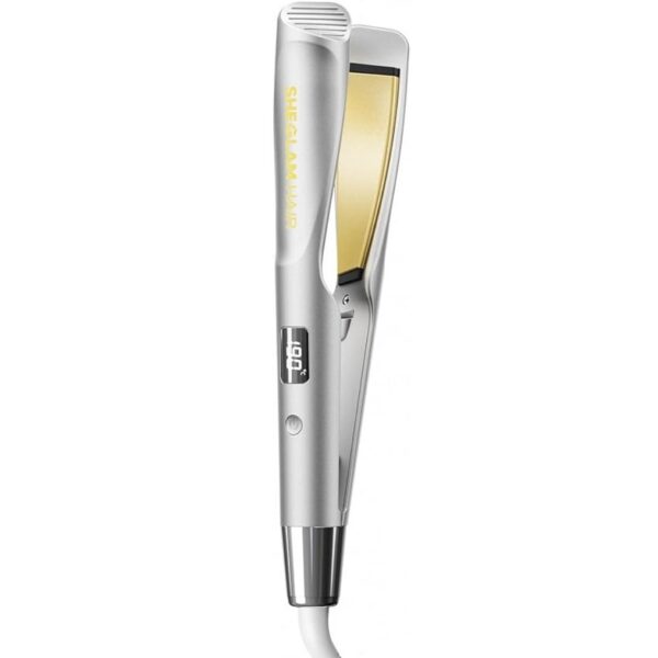 اتو مو و فر کننده دو کاره سایز 25 شیگلم Sheglam Sleek Chic Twist Kiss Flat Iron 25mm