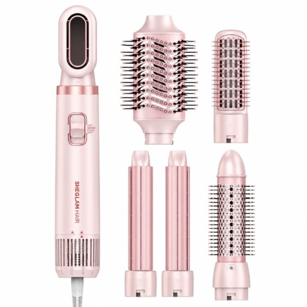 سشوار و مولتی استایلر 6 کاره شیگلم Sheglam Blowout Bliss All In One Multi Styler Sgh Ms 01