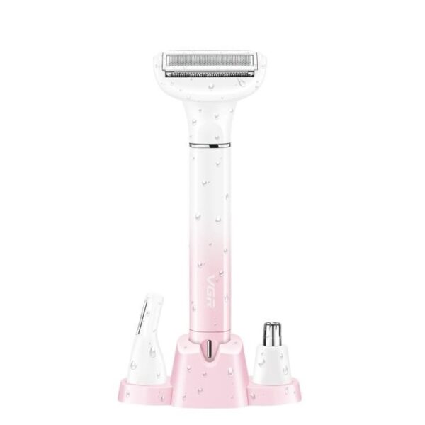 شیور بانوان 3 کاره مدل v-611 وی جی آر Vgr Ladye Shaver Set 3 In 1 v-611