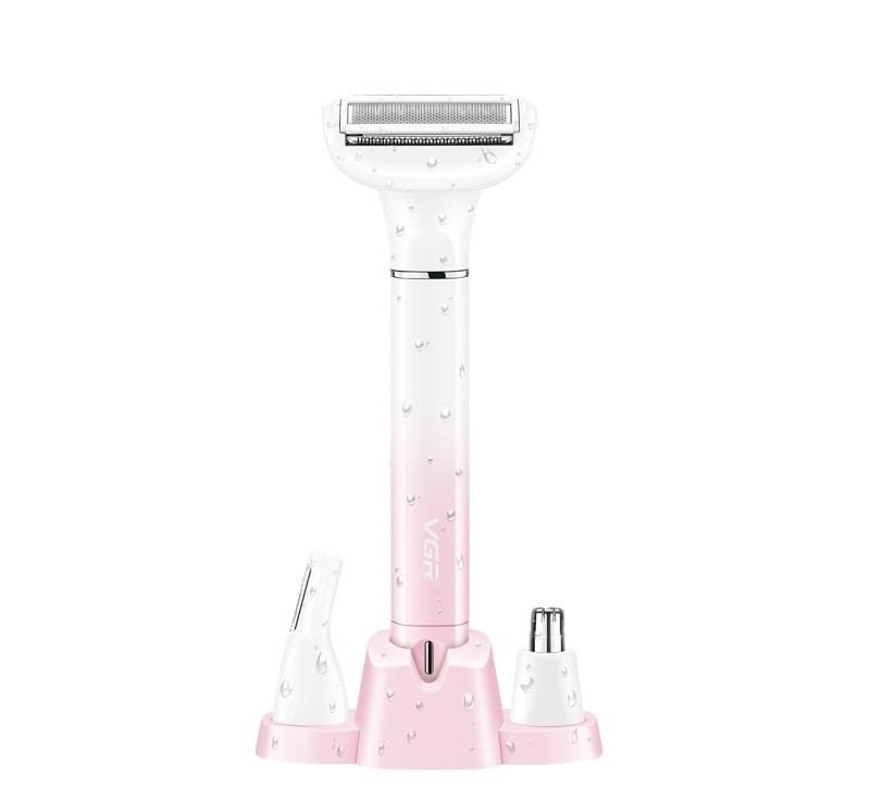 شیور بانوان 3 کاره مدل v-611 وی جی آر Vgr Ladye Shaver Set 3 In 1 v-611
