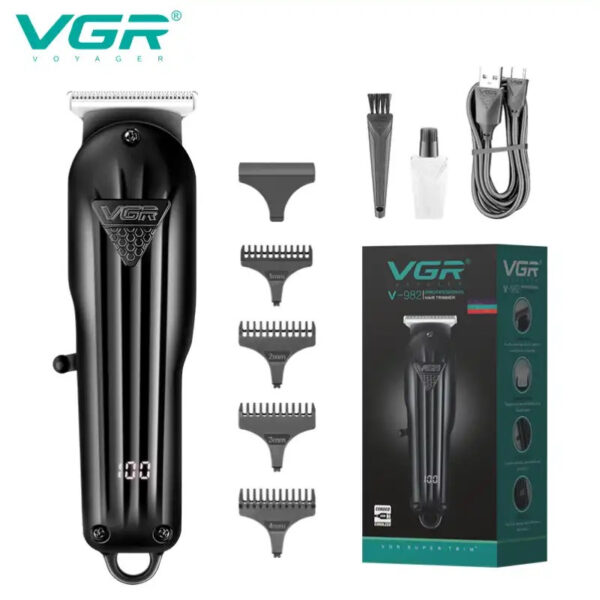 ماشین اصلاح مدل v 982 وی جی آر Vgr Hair Trimmer V 982 - Image 2