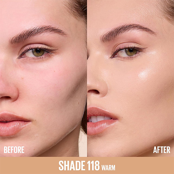 کرم پودر ليفتر ميبلين Maybelline Lifter Plump Glow Foundation - Image 6