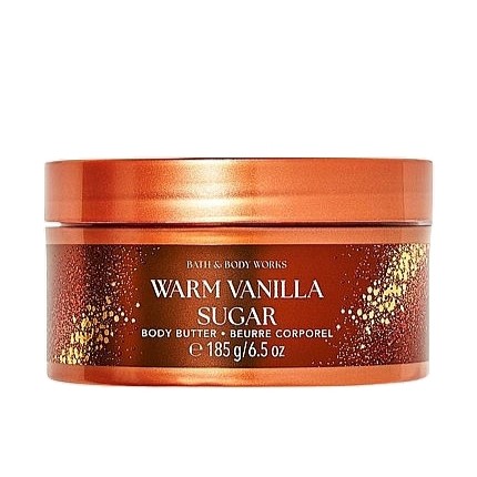 بث اند بادی کره بدن کاسه ای وارم وانیلا شوگر bath & body woks body butter warm vanilla sugar 185g - Image 2