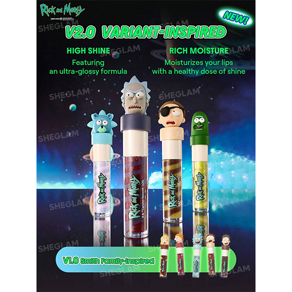 پک آرایشی ریک اند مورتی طرح خانه شیگلم