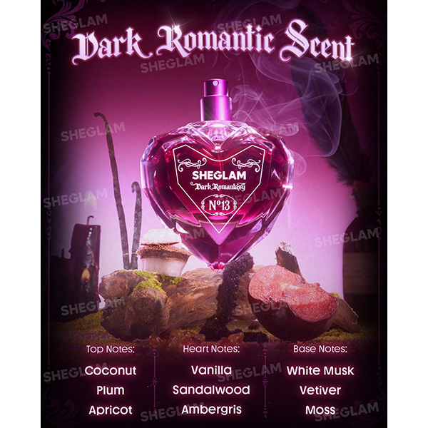 پک آرایشی دارک رومانسی شیگلم Sheglam Dark Romantasy Collection Set - Image 7
