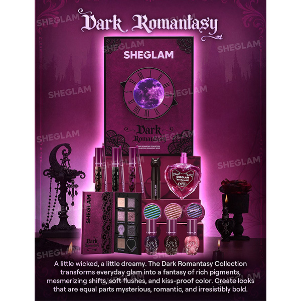 پک آرایشی دارک رومانسی شیگلم Sheglam Dark Romantasy Collection Set - Image 8