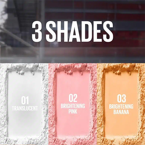 پودر فیکس فیت می میبلین Maybelline Brightening Setting Powder - Image 2
