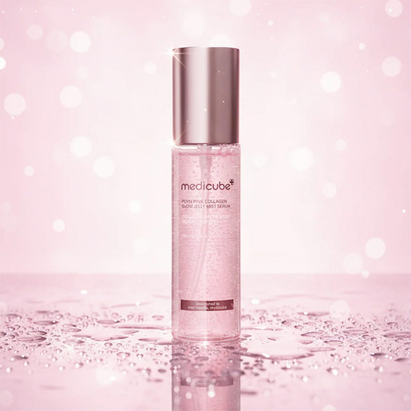 میست سرم ژلی پی دی آر ان و کلاژن مدی کیوب Medicube PDRN Pink Collagen Glow Jelly Mist Serum 100Ml - Image 8