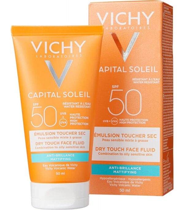 ضد آفتاب و ضد چروک کپیتال سولیل ویشی VICHY Capital Soleil SPF 50