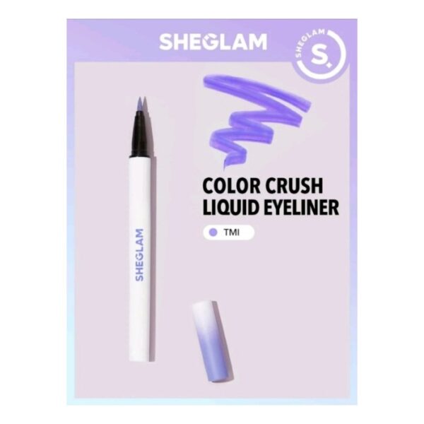 خط چشم رنگی کالر کراش شیگلم SHEGLAM Color Crush Liquid Eyeliner