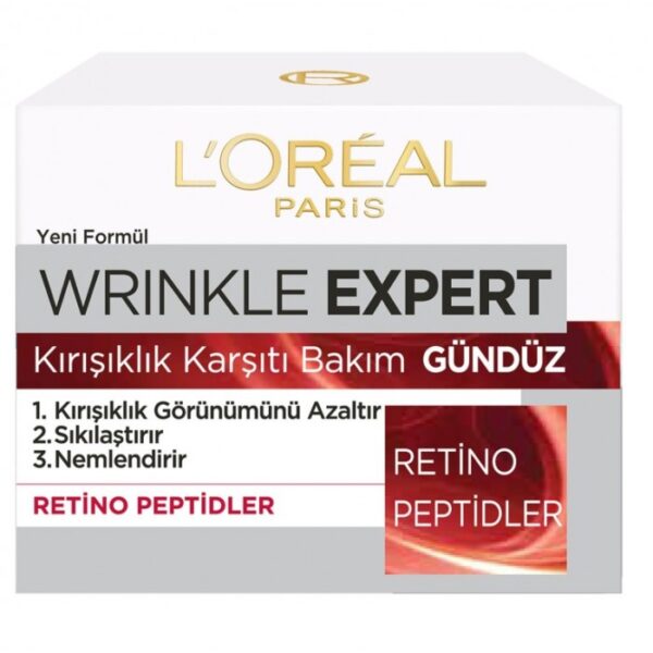 کرم روز رتینول ضدچروک لورال LOreal Wrinkle Expert Retino Peptides