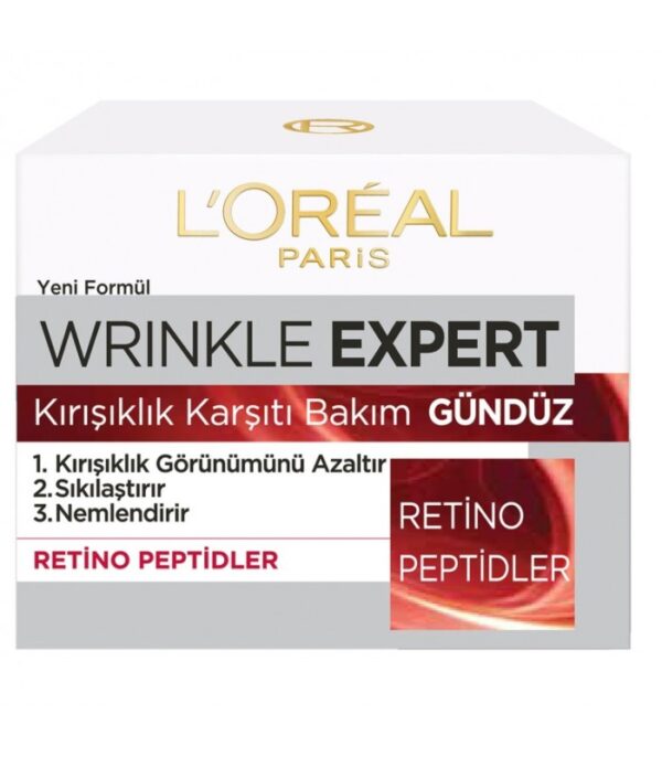 کرم روز رتینول ضدچروک لورال LOreal Wrinkle Expert Retino Peptides