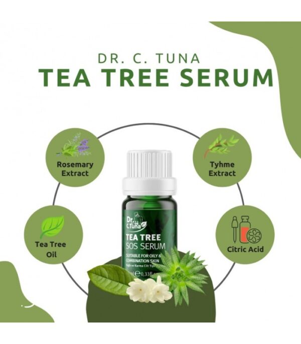 روغن درخت چای دکتر سی تونا برند فارماسی Farmasi Dr.C.Tuna Tea Tree Oil SOS Serum
