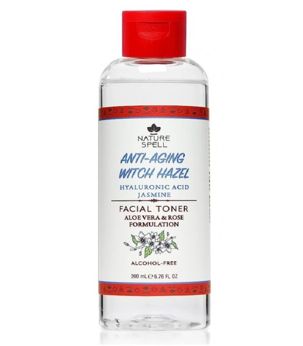 تونر ضد چروک هیالورونیک اسید نیچر اسپل Anti-aging Hyaluronic Acid Witch Hazel Face Toner