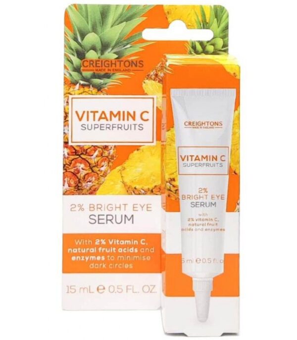 سرم دور چشم ویتامین سی کریتونز Creightons Superfruits Vitamin C 2% Bright Eye Serum