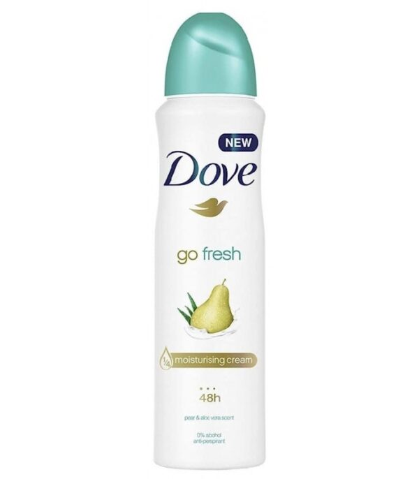 Dove  Go fresh Apricot & Aloevera Deodorant Spray اسپری ضد تعریق گلابی و آلوئه ورای داو