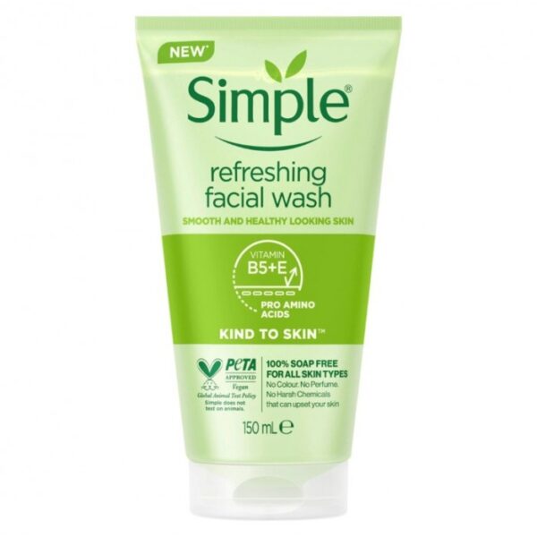 ژل شستشوی روزانه انواع پوست Simple Refreshing Facial Wash