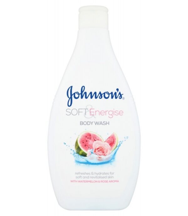 شامپو بدن هندوانه و گل رز جانسون  Johnson's Soft & Energise Watermelon & Rose Body Wash
