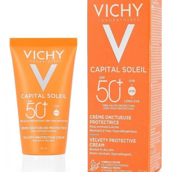 ضد آفتاب و ضد چروک پوست نرمال تا خشک ویشی VICHY Capital Soleil SPF 50 Normal to dry skin