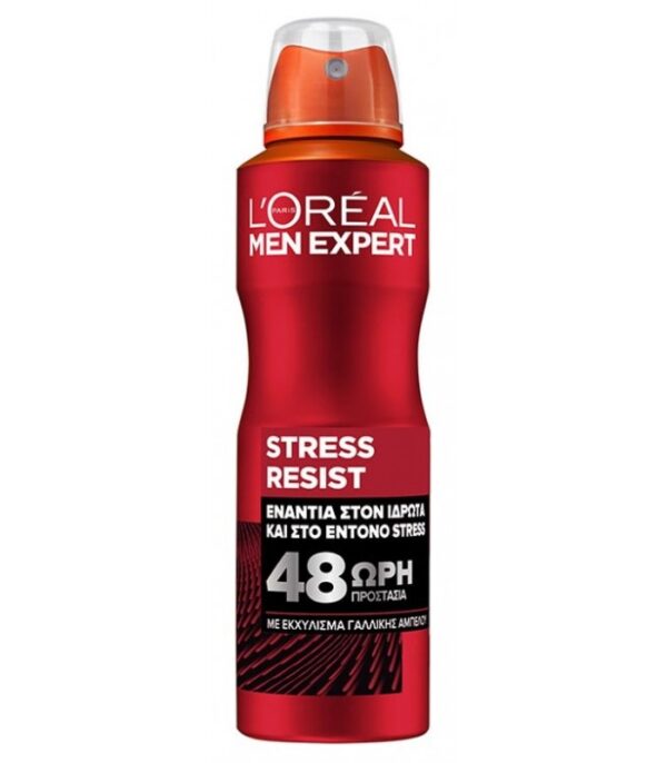 اسپری ضد تعریق مردانه لورآل Loreal Men Expert Stress Resist Anti-Perspirant Deodorant 250Ml