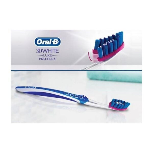 مسواک نرم پرو فلکس اورال بی Oral-B Pro-Flex 3D White Luxe Tooth Brush Soft