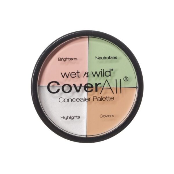 پالت اصلاح رنگ کاموفلاژ وت اند وایلد Wet n Wild CoverAll Concealer Palette