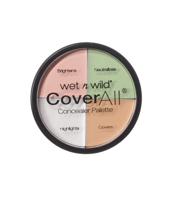 پالت اصلاح رنگ کاموفلاژ وت اند وایلد Wet n Wild CoverAll Concealer Palette