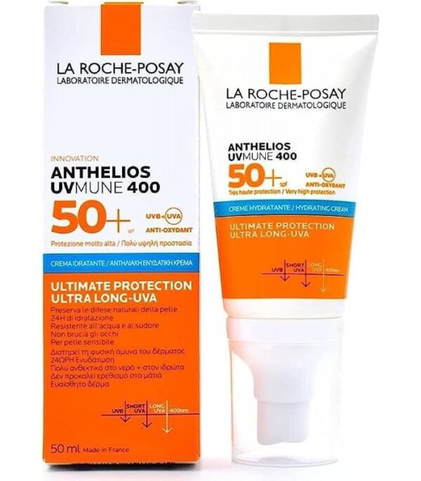 ضد آفتاب بیرنگ و آبرسان لاروش پوزای La Roche Posay Creme Hydratante SPF50