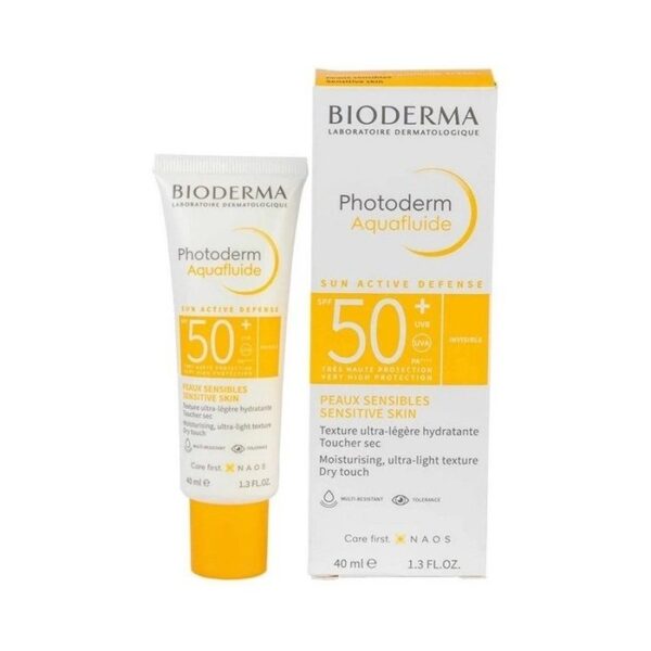 ضد آفتاب آكوافلوئید پوست چرب و مختلط بایودرما Bioderma Aquafluid SPF 50