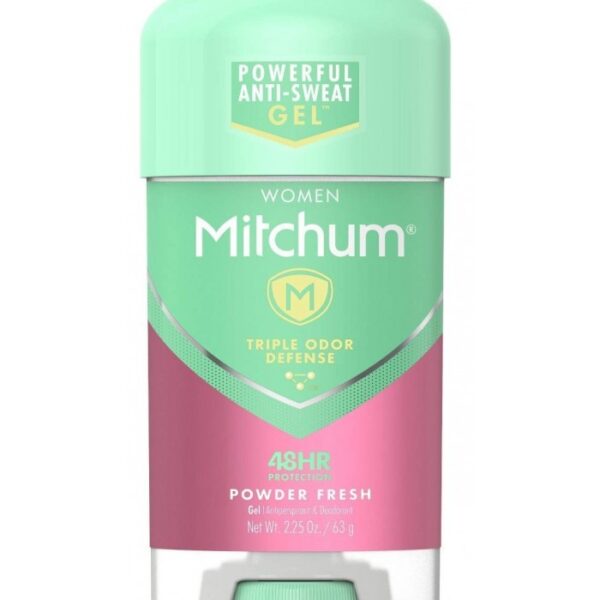 مام استیک ژله ای میچام مدل پاور فرش Revlon Mitchum Gel Anti-Perspirant Powder Fresh 63g
