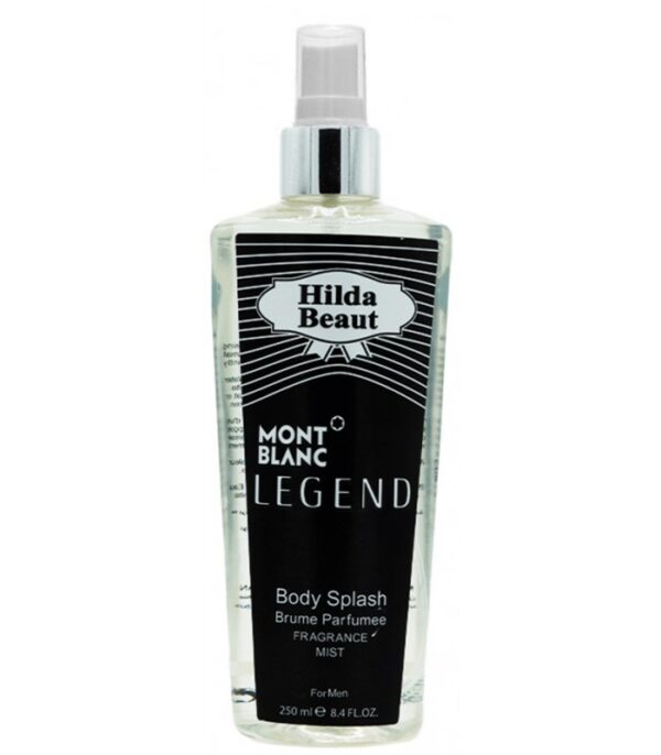 بادی اسپلش مردانه مونت بلنک هیلدا بیوت Hilda Beaut Body Splash Mont Blanc Legend