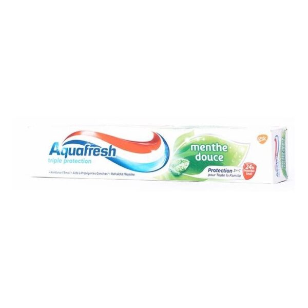 خمیر دندان سه گانه نعنایی آکوا فرش Aquafresh Triple Protection Menthe Douce Toothpaste