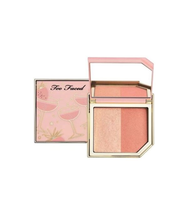 پالت رژگونه و هايلايتر تو فیس Too Faced Fruit Cocktail Blush Duos Berries & Bubble