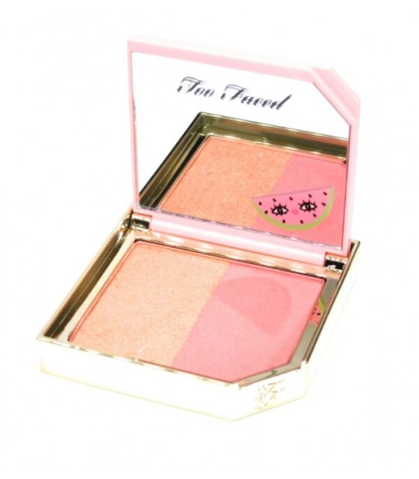 پالت رژگونه و هايلايتر تو فیس Too Faced Fruit Cocktail Blush Duos Like My Melons