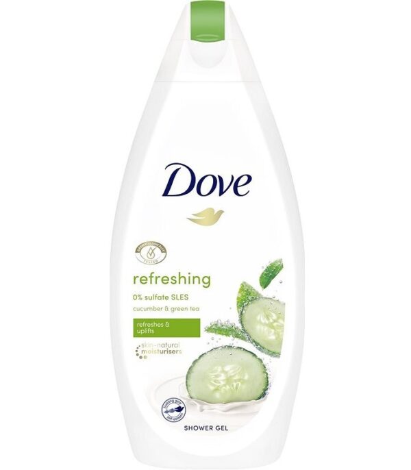 شامپو بدن عصاره خیار و چای سبز داو  Dove Refreshing Cucumber & Green Tea Body Wash 500Ml