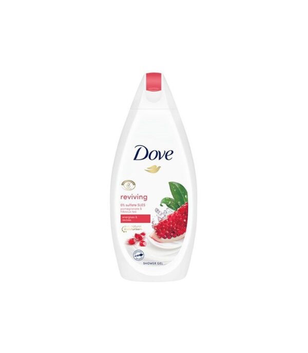 شامپو بدن عصاره انار داو  Dove Reviving Pomegranate & Hibiscus Tea Body Wash 500Ml