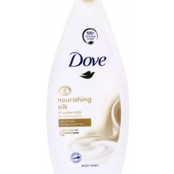شامپو بدن نرم کننده و مغذی داو  Dove Nourishing Silk Body Wash 500Ml
