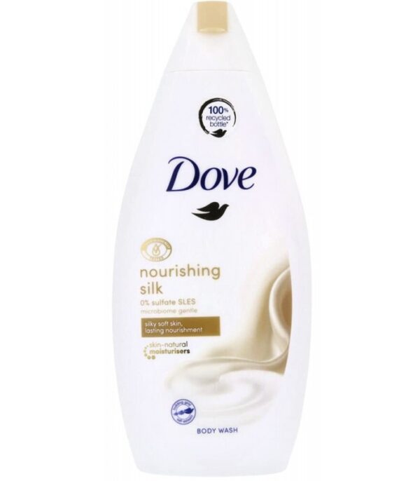شامپو بدن نرم کننده و مغذی داو  Dove Nourishing Silk Body Wash 500Ml