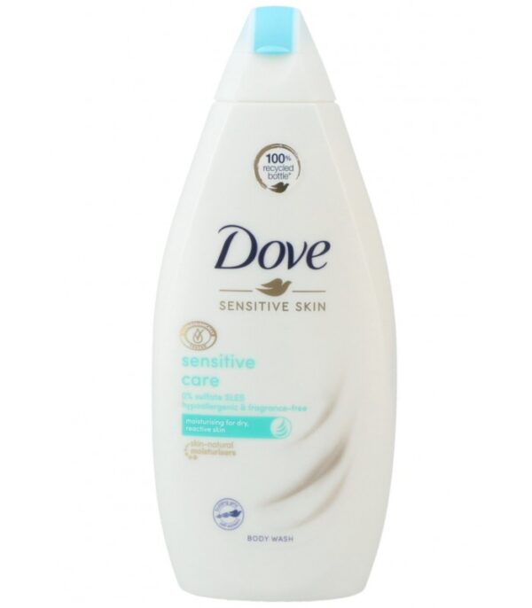 شامپو بدن پوست های حساس داو  Dove Sensitive Skin Body Wash 500Ml