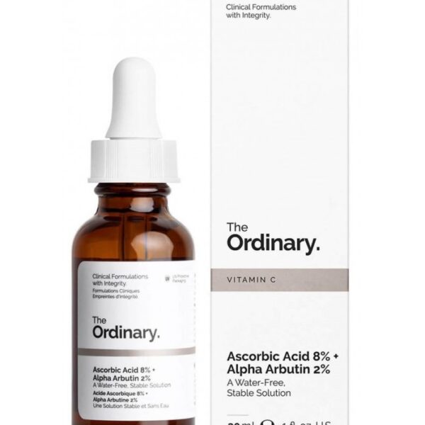 سرم ضد لک و روشن کننده ویتامین سی و آلفا آربوتین اوردینری Ordinary Ascorbic Acid 8% Alpha Arbutin 2%