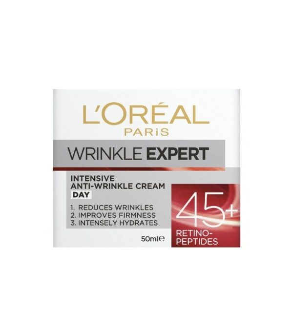 کرم ضدچروک و آبرسان روز لورال LOreal Wrinkle Expert +45