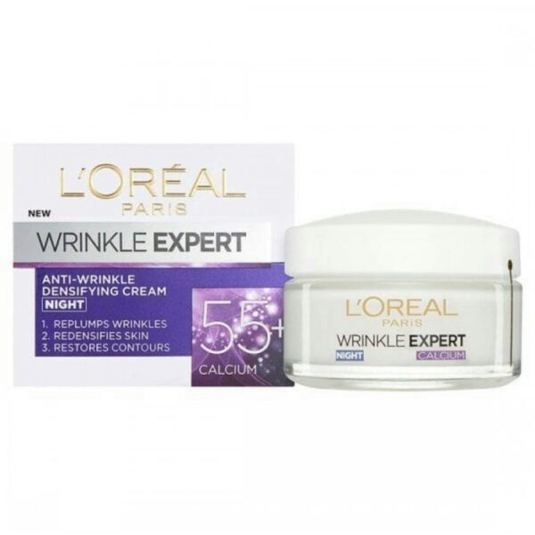 کرم ضدچروک و آبرسان شب لورال LOreal Wrinkle Expert +55